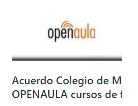 Para este año, continúan los Cursos a precios especiales, a través de OPENAULA