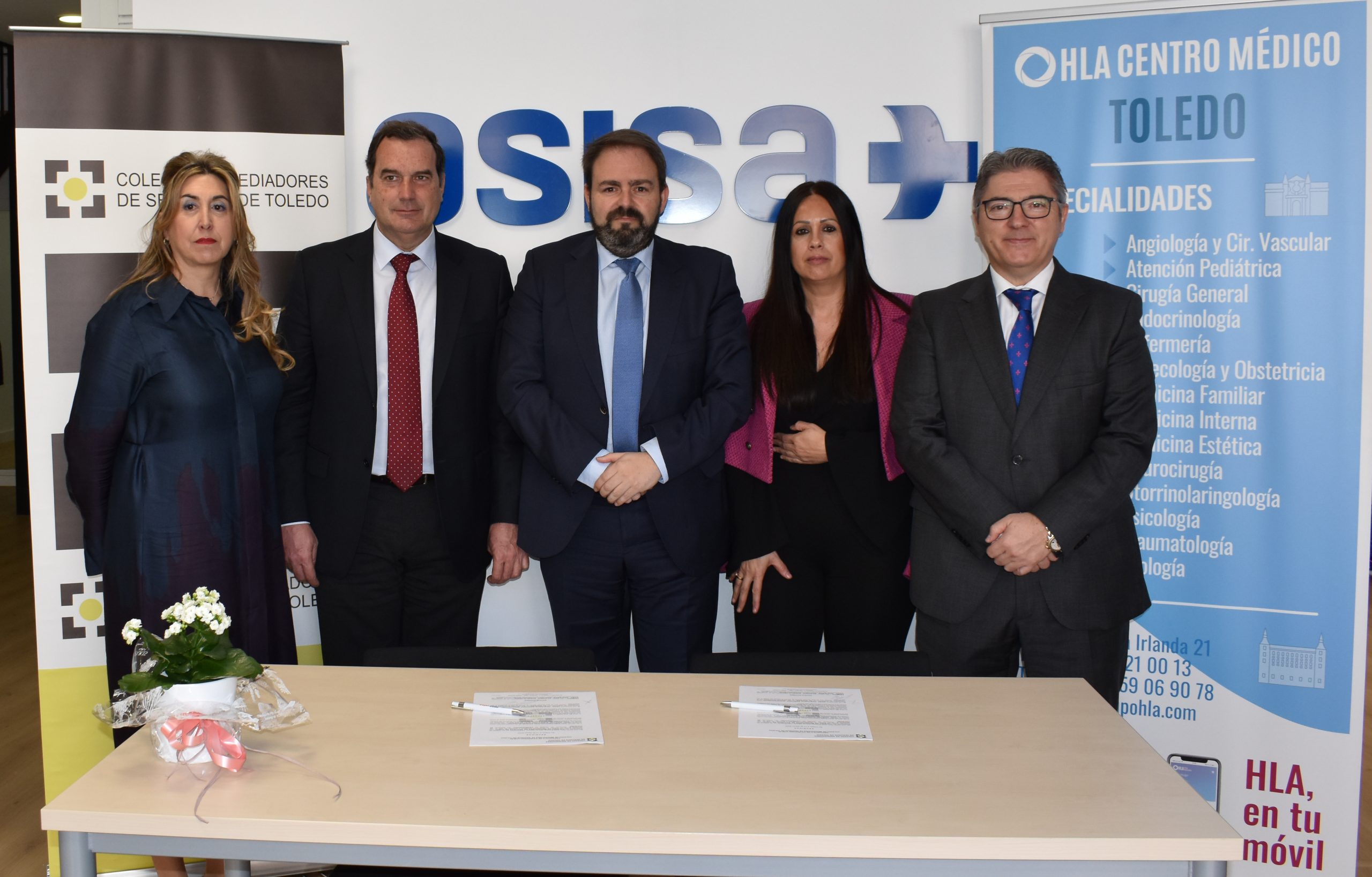 El Colegio de Mediadores de Toledo firma un convenio de colaboración con ASISA