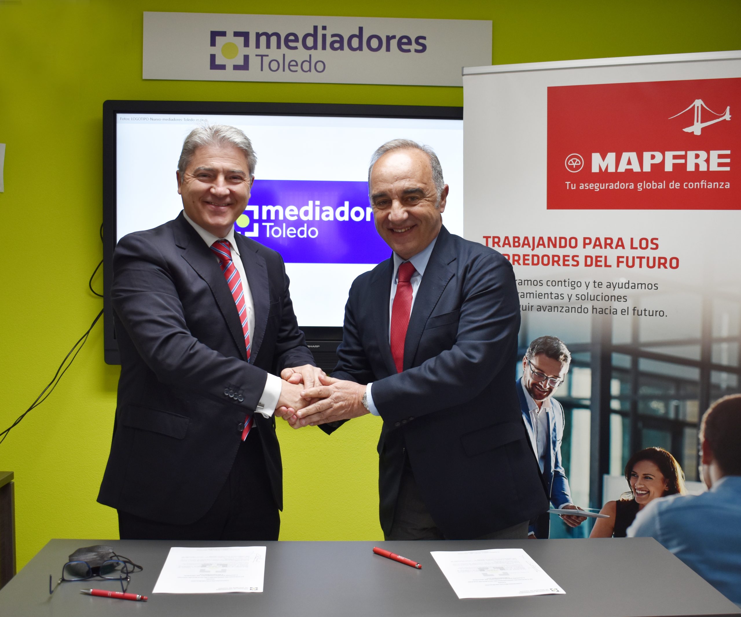 El Colegio de Mediadores de Toledo firma un convenio de colaboración con Mapfre