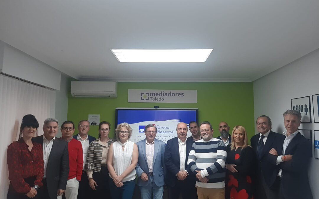 El Colegio de Mediadores de Seguros de Toledo participa en el Foro Saludable de Toledo impulsado por AXA.