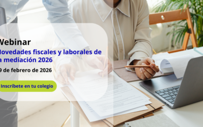 Webinar: Novedades fiscales y laborales de la mediación 2026