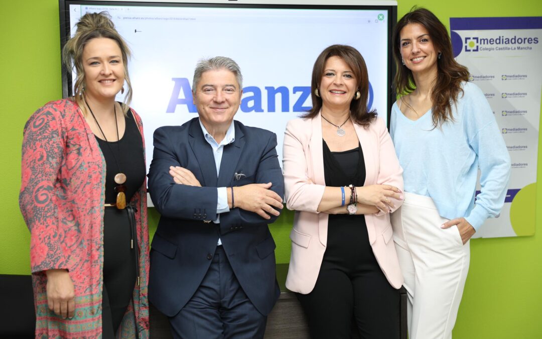 El Colegio de Mediadores de Seguros de Castilla-La Mancha y Allianz retoman su colaboración institucional con la firma de un nuevo convenio